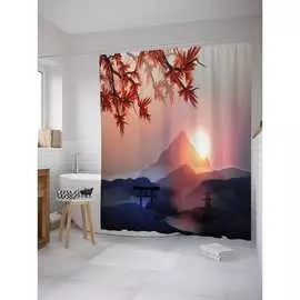 Шторка-занавеска для ванной JOYARTY