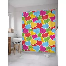 Шторка-занавеска для ванной JOYARTY