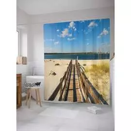 Шторка-занавеска для ванной JOYARTY