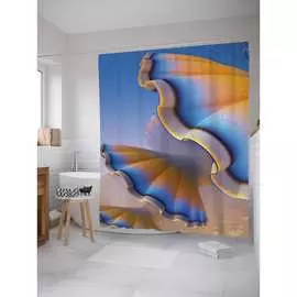 Шторка-занавеска для ванной JOYARTY