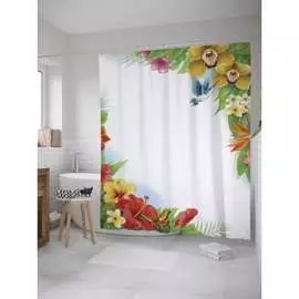 Шторка-занавеска для ванной JOYARTY