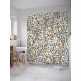 Шторка-занавеска для ванной JOYARTY