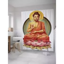 Шторка-занавеска для ванной JOYARTY