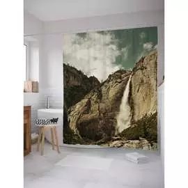 Шторка-занавеска для ванной JOYARTY