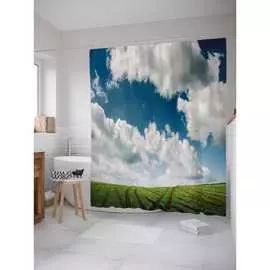 Шторка-занавеска для ванной JOYARTY