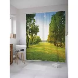 Шторка-занавеска для ванной JOYARTY