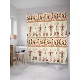 Шторка-занавеска для ванной JOYARTY