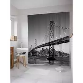 Шторка-занавеска для ванной JOYARTY