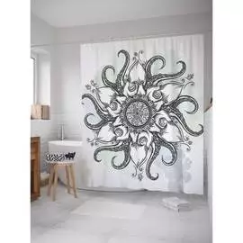 Шторка-занавеска для ванной JOYARTY