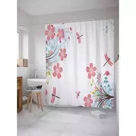 Шторка-занавеска для ванной JOYARTY