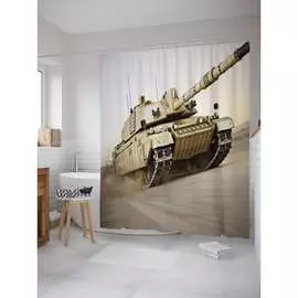 Шторка-занавеска для ванной JOYARTY