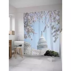 Шторка-занавеска для ванной JOYARTY