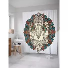 Шторка-занавеска для ванной JOYARTY