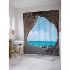 Шторка-занавеска для ванной JOYARTY