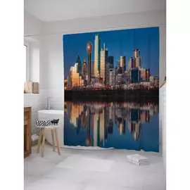 Шторка-занавеска для ванной JOYARTY