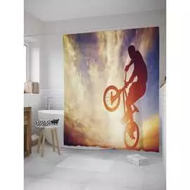 Шторка-занавеска для ванной JOYARTY