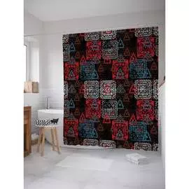 Шторка-занавеска для ванной JOYARTY