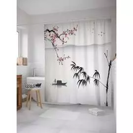 Шторка-занавеска для ванной JOYARTY