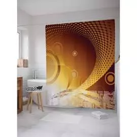 Шторка-занавеска для ванной JOYARTY