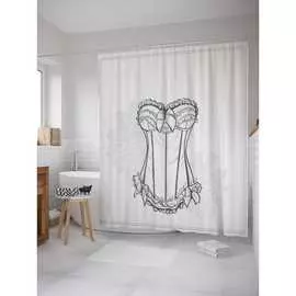 Шторка-занавеска для ванной JOYARTY