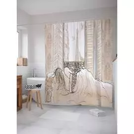 Шторка-занавеска для ванной JOYARTY