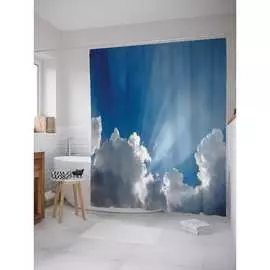 Шторка-занавеска для ванной JOYARTY