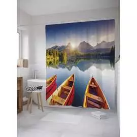 Шторка-занавеска для ванной JOYARTY