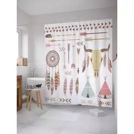 Шторка-занавеска для ванной JOYARTY