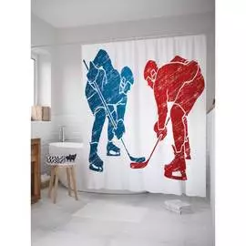 Шторка-занавеска для ванной JOYARTY