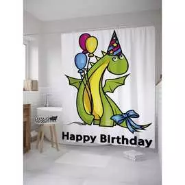 Шторка-занавеска для ванной JOYARTY