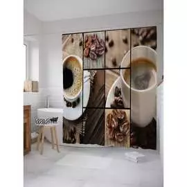 Шторка-занавеска для ванной JOYARTY