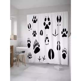 Шторка-занавеска для ванной JOYARTY