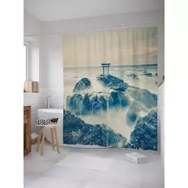 Шторка-занавеска для ванной JOYARTY