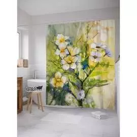 Шторка-занавеска для ванной JOYARTY