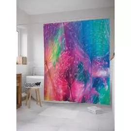 Шторка-занавеска для ванной JOYARTY