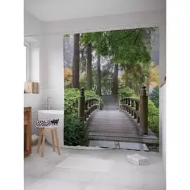 Шторка-занавеска для ванной JOYARTY