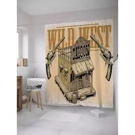 Шторка-занавеска для ванной JOYARTY