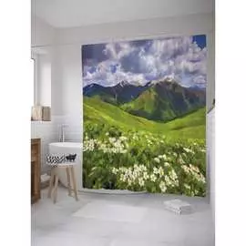 Шторка-занавеска для ванной JOYARTY