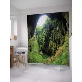 Шторка-занавеска для ванной JOYARTY