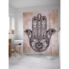 Шторка-занавеска для ванной JOYARTY