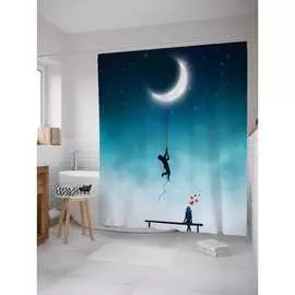 Шторка-занавеска для ванной JOYARTY