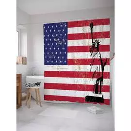 Шторка-занавеска для ванной JOYARTY