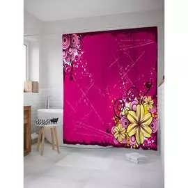 Шторка-занавеска для ванной JOYARTY