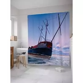 Шторка-занавеска для ванной JOYARTY