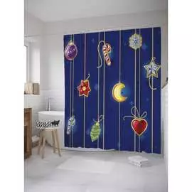 Шторка-занавеска для ванной JOYARTY