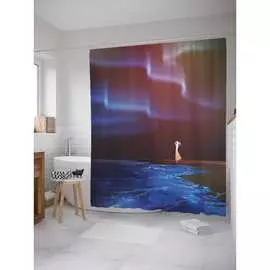 Шторка-занавеска для ванной JOYARTY