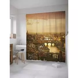 Шторка-занавеска для ванной JOYARTY