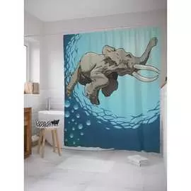 Шторка-занавеска для ванной JOYARTY