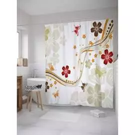 Шторка-занавеска для ванной JOYARTY