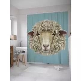 Шторка-занавеска для ванной JOYARTY